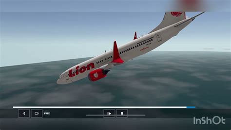 Lion Air Flight 610 Crash Animation In Rfs Youtube