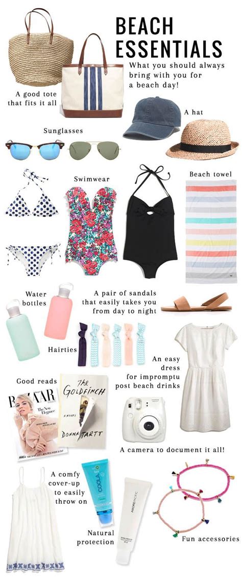 15 Essentials To Pack For The Beach Beach Vacation