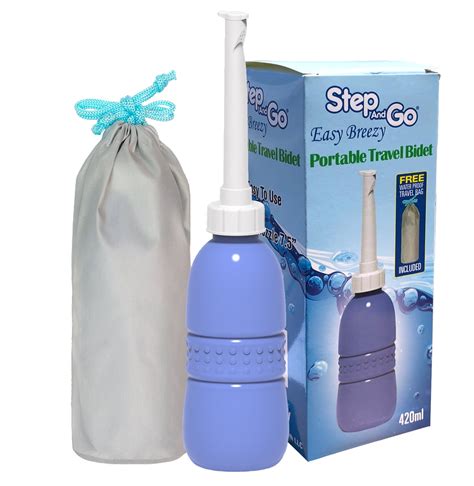 portable bidet travel bidet with long collapsible flush nozzle 420ml capacity for use at home