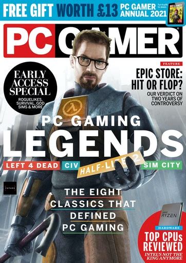 Pc Gamer Uk Edition Magazine March 2021 Back Issue