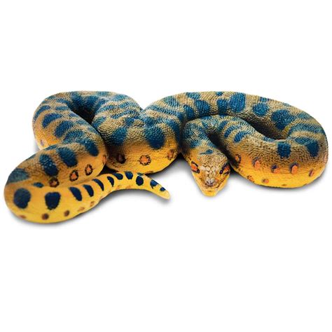 Green Anaconda Snake Toy Figure Safari Ltd
