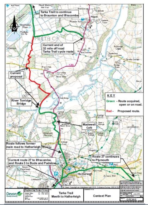 Tarka Trail Cycle Route To Be Extended Down To Hatherleigh Only If It
