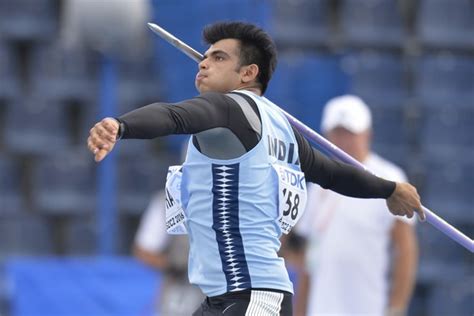 Neeraj Chopra Javelin Throw Record Neeraj Chopra Sets World Junior