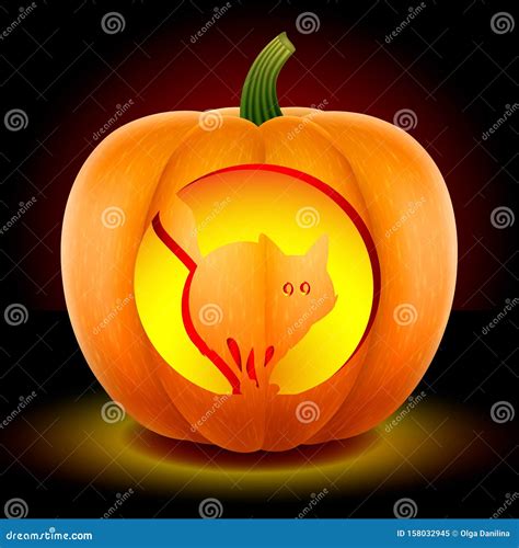 Halloween Pumpkin Vector 02 Stock Vector Illustration Of Horror Design 158032945