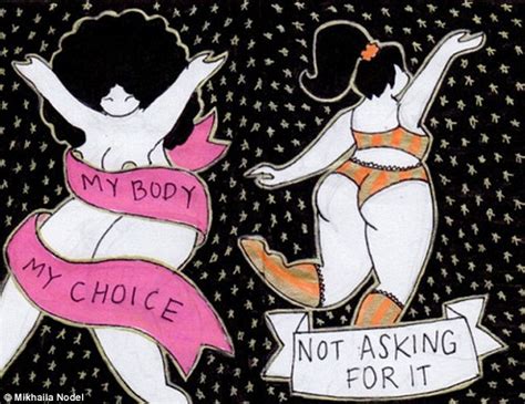 Mikhaila Nodel Celebrates Body Confidence With Cartoon Series Of Plus