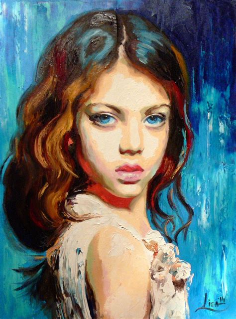 Custom Portrait Painting Oil Commission Por Artonlinegallery Custom