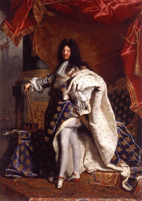 Portrait Of Louis Xiv By Rigaud Hyacinthe