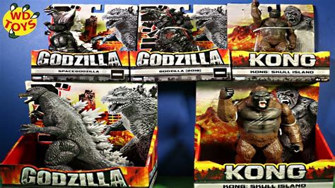 Legends collide in godzilla vs. Godzilla vs Kong Toys 2020 Movie Toys King Kong Vs ...