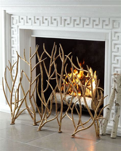 Decorative Fireplace Screens Wrought Iron Foter