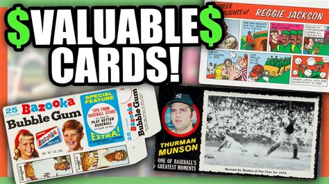 Check spelling or type a new query. VERY VALUABLE BASEBALL CARDS - RARE BASEBALL CARDS WORTH MONEY - YouTube