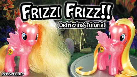 How To Defrizz My Little Pony Hair Heat Treatment Styling Tutorial Mlp