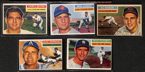 1956 topps baseball cards most valuable. Lot Detail - Lot of 72 1956 Topps Baseball Cards w. Early Wynn