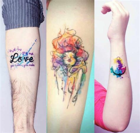 Tatuagem Aquarela Mais De 80 Estilos Diferentes Para Se Inspirar