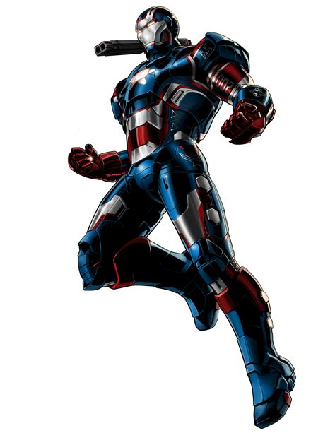 Image Iron Patriot Armor Portrait Artpng Marvel Avengers Alliance