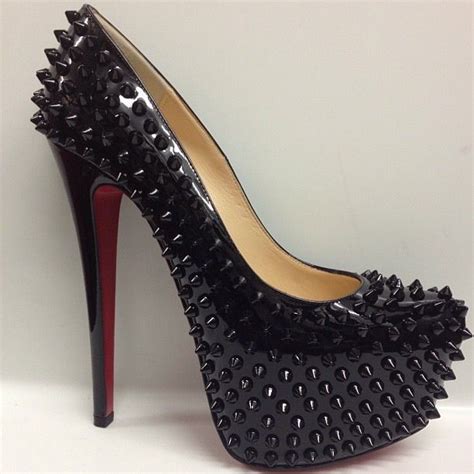 Louboutin Spiked Red Bottoms Christian Louboutin Red Bottoms