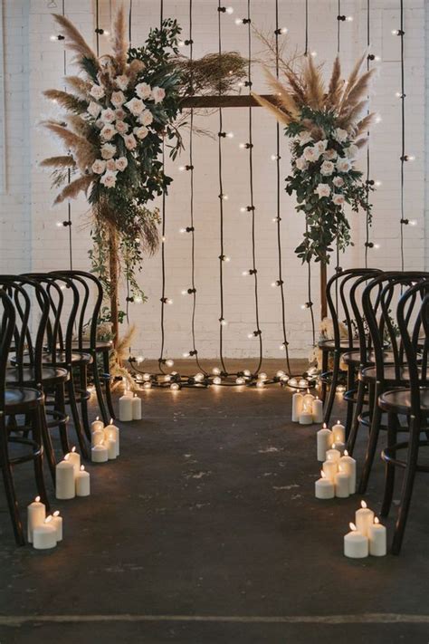 20 Industrial Loft Style Wedding Ceremony Backdrop Ideas Deer Pearl