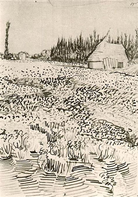 Art And Artists Vincent Van Gogh Drawings Part 4 Van Gogh Landscapes