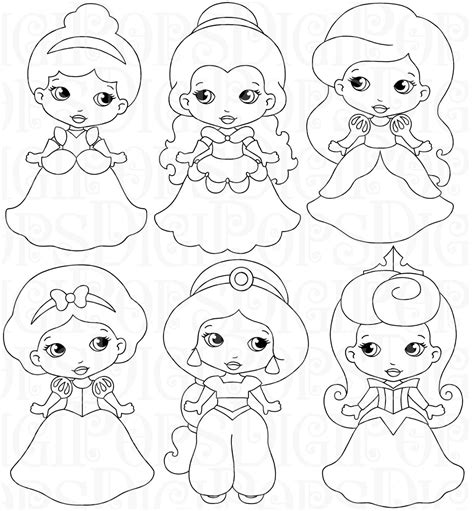 Printable Baby Disney Princess Coloring Pages Baby Pr