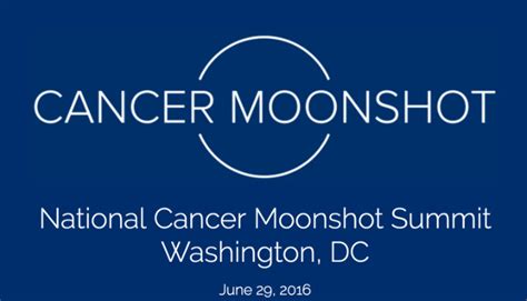 Inaugural National Cancer Moonshot Summit Is Tomorrow