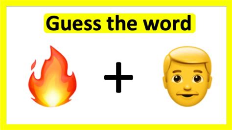 Can You Guess The Word 🤔 Emoji Quiz Youtube