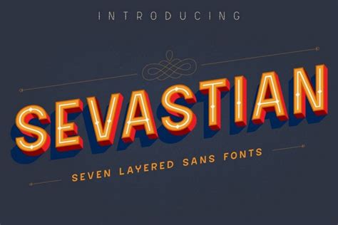 25 Best 3d Fonts 2023 Free And Premium Design Shack