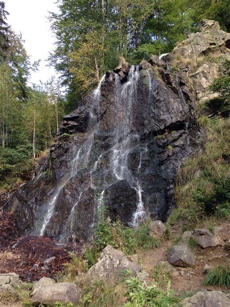 Radaufall Wasserfall Bei Bad Harzburg Im Harz Waterfall Harzburg