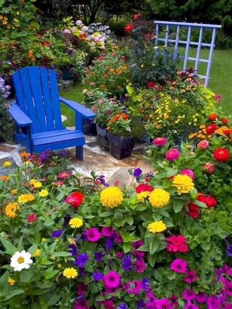 53 Beautiful Flower Garden Design Ideas Home And Garden Backyard
