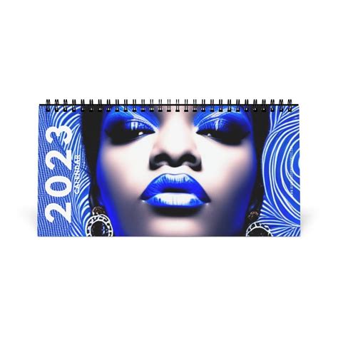 She Is Bluetiful Desk Calendar 2023 African American Etsy African
