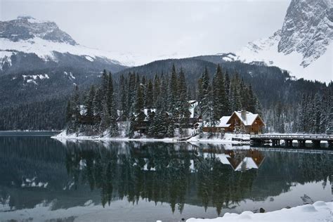 Barbara Martin Emerald Lake In Winter