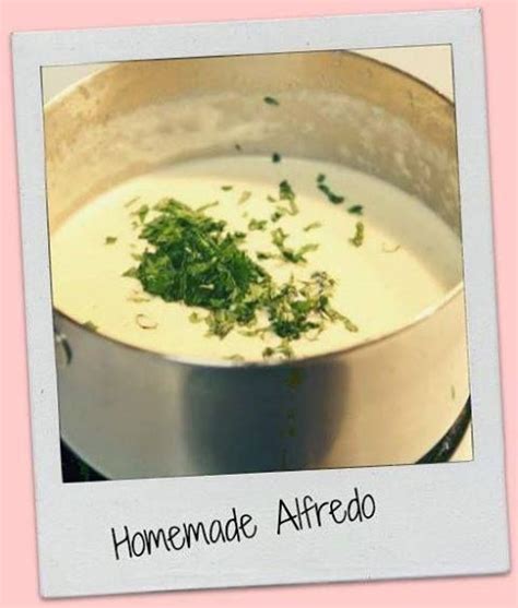 Continue stirring until the sauce thickens slightly (3 to 4 minutes). ALFREDO SAUCE 1/2 cup butter 1 pkg. (8 oz.) cream cheese 1 cup half and half 1/3 cup Parmesan ...