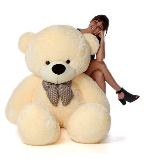 Stuffed Fluffy Huggable Teddy Bear 24 Inches Butter Buy Stuffed