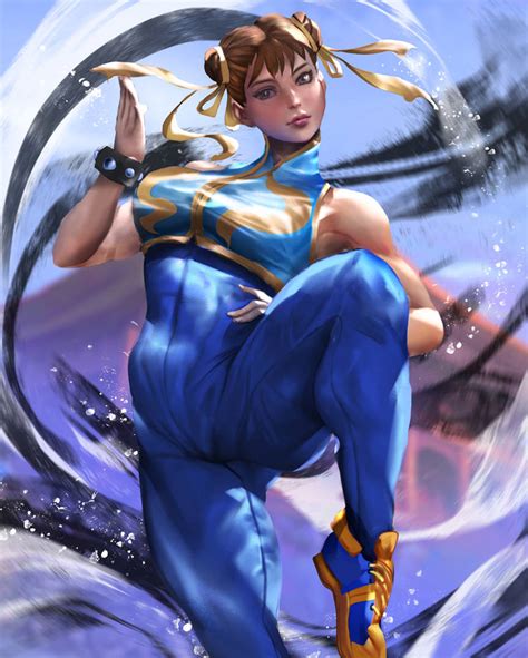 Commission Chun Li By Ron Faure On Deviantart