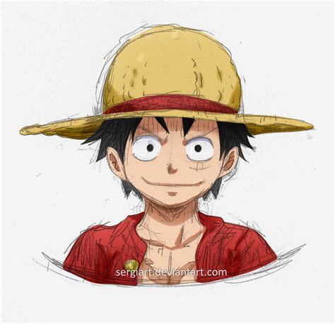 One Piece My Luffy By Sergiart On Deviantart