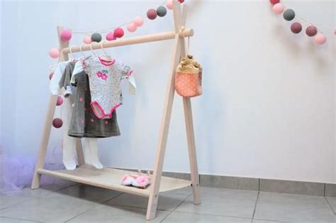 Mini Kids Clothes Rackdesign Rackmodern Rackclothes Rack With Canvas