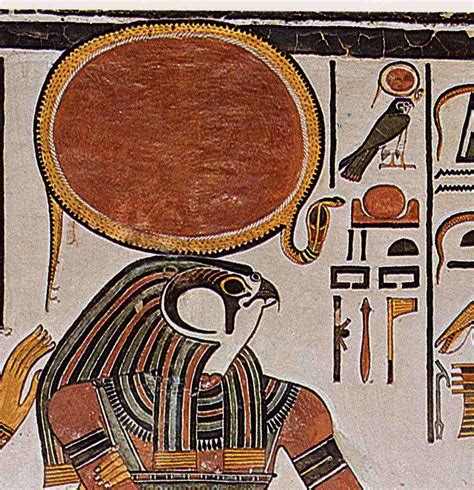 The eye was magically restored by hathor , and this restoration came to symbolize the process of making whole. Horus // God of the Sky