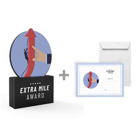 Extra Mile Award Engrave Awards And More