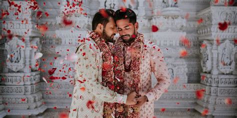 These Two Grooms Got Married In A Strikingly Beautiful Hindu Wedding