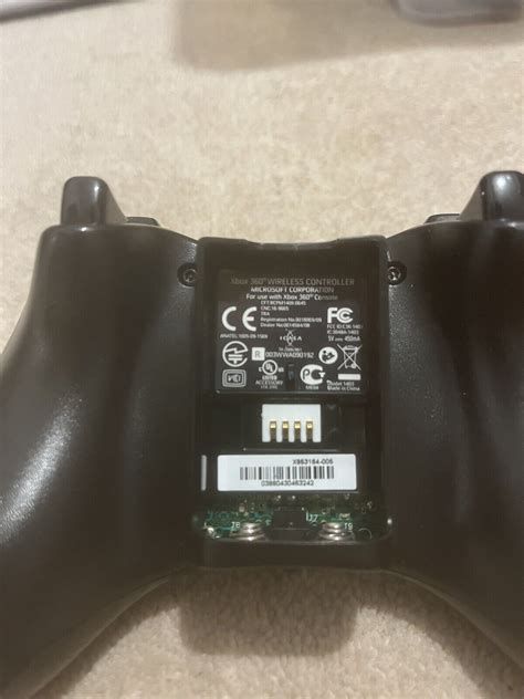 Microsoft Jr9 00011 Xbox 360 Wireless Controller Gaming Pad Black