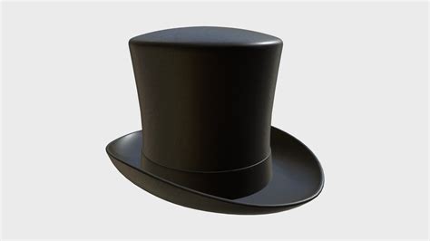 Top Hat Buy Royalty Free 3d Model By Francescomilanese 51f96a6
