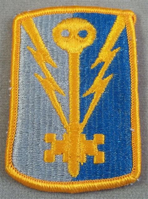 Us Army 501st Military Intelligence Brigade Full Color Merrowed Edge