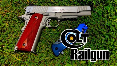 Colt 1911 Railgun Review Youtube