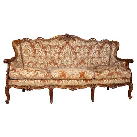 italian rococo sofa 19th century at 1stdibs
