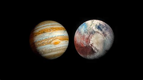 Jupiter Compared To Pluto