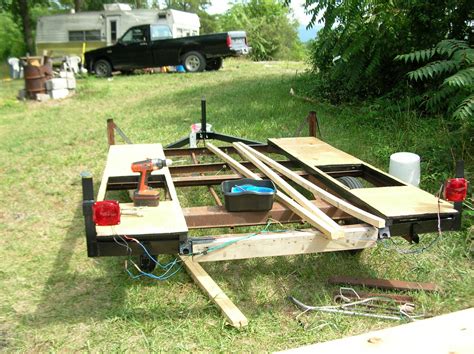 Build Your Own Enclosed Trailer Using A Pop Up Camper Frame Prepping