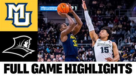 22 Marquette Vs 1 Providence Highlights 2022 College Basketball Highlights Win Big Sports