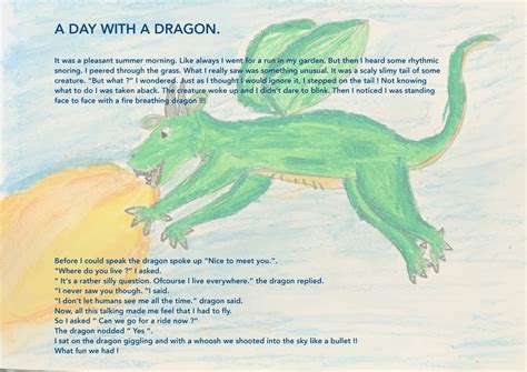 Kids Aged 6 And Up Write Story On Dragons Eager Readers
