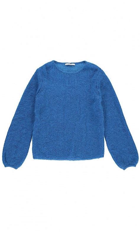 Blue Sweater Softest Sweater In A Sky Blue Yarn Shaped For A Relaxed