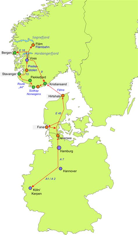 Südnorwegen Mit Dem Wohnmoil Route Reisetipps Statistiken Kosten