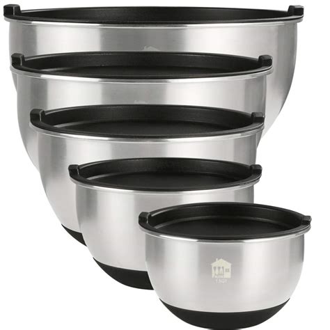 Best Stainless Steel Mixing Bowls That Are Oven Safe Home Gadgets