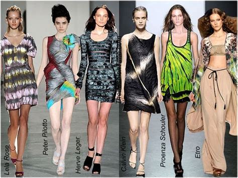 Lifestyle For Blondes Springsummer 2010 Fashion Trend Tie Dye